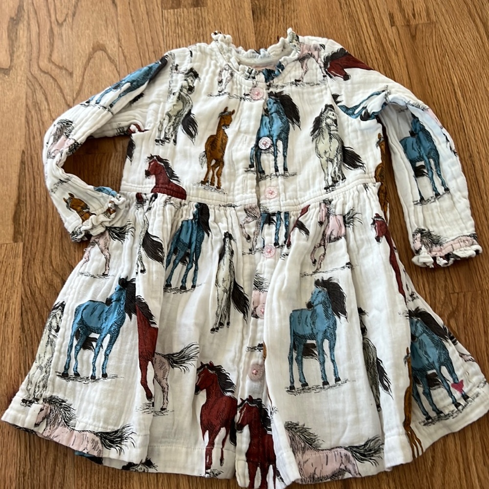 Pink Chicken Horse Dress
